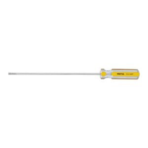 21469 - Desarmador cabinet 3/16 x 8" mango de PVC, Pretul