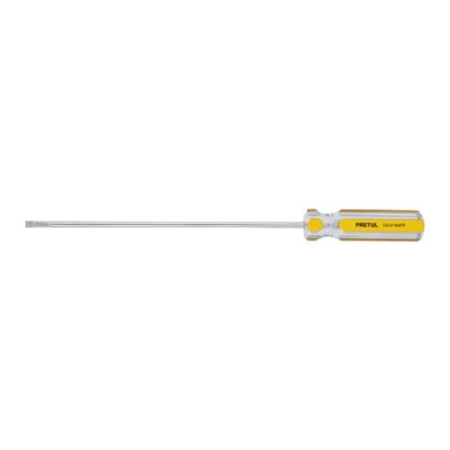 21469 - Desarmador cabinet 3/16 x 8" mango de PVC, Pretul