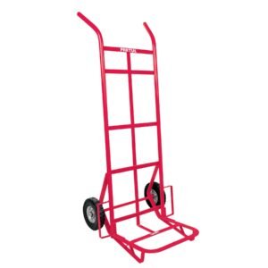 44477 - Diablo de carga de 300 kg, ruedas sólidas, doble balero