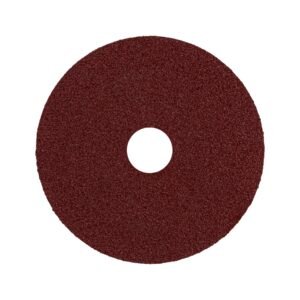 100126 - Disco de lija 4-1/2" con respaldo de fibra, grano 50, TRUPER