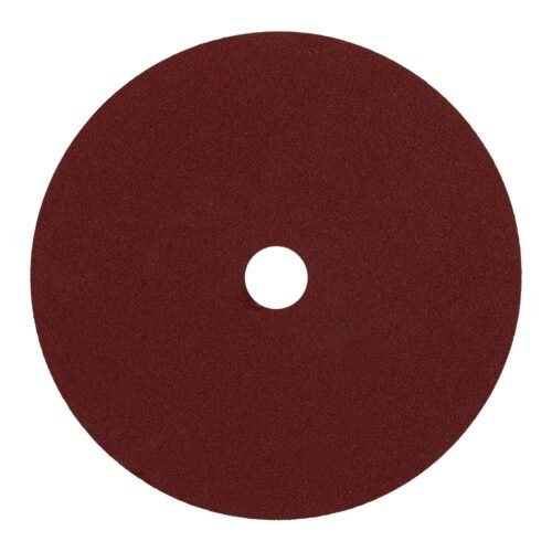 100163 - Disco de lija de 7" con respaldo de fibra, grano 120, TRUPER