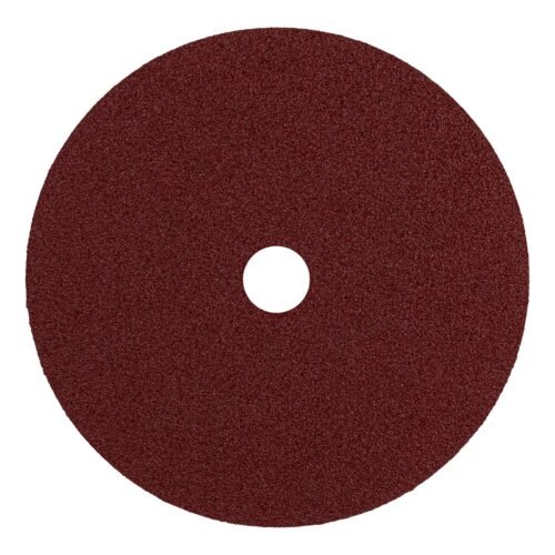 100161 - Disco de lija de 7" con respaldo de fibra, grano 50, TRUPER
