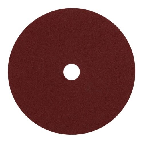 100162 - Disco de lija de 7" con respaldo de fibra, grano 80, TRUPER