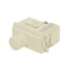 48080 - Dimmer giratorio, línea Italiana, marfil, Volteck