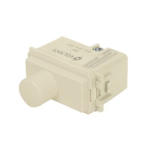 48080 - Dimmer giratorio, línea Italiana, marfil, Volteck