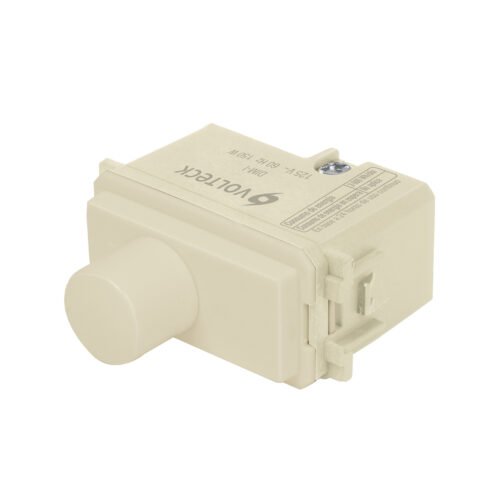 48080 - Dimmer giratorio, línea Italiana, marfil, Volteck