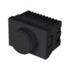 DIM15-LN.jpg 47886 - Dimmer giratorio negro de 1.5 módulos, línea Lisboa, Volteck
