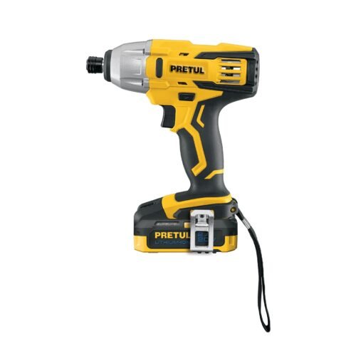 28269 - Destornillador de impacto 1/4", 20V, 1 batería 2Ah, PRETUL