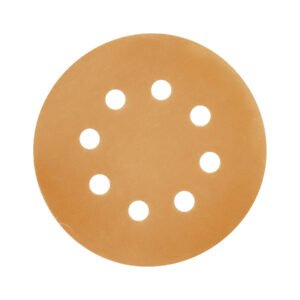 Paquete c/5 discos de lija 5" grano 400, 8 perforaciones