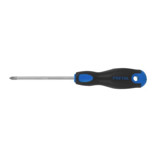 DP-1-4X4BP.jpg 21496 - Desarmador de cruz 1/4" x 4" mango Comfort Grip, Pretul