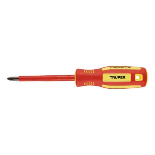 DP-1-4X4D.jpg 102241 - Desarmador dieléctrico de cruz 1/4" x 4", Truper