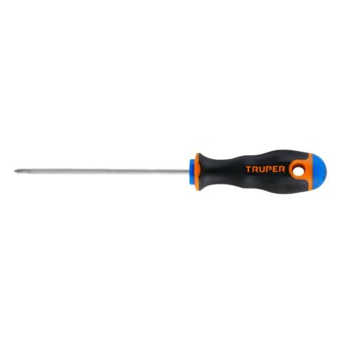 DP-1-8X4B.jpg 14055 - Desarmador de cruz 1/8" x 4" mango Comfort Grip, Truper