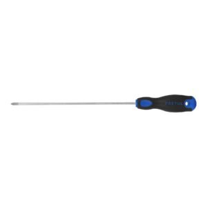 28082 - Desarmador de cruz 1/8" x 4" mango Comfort Grip, Pretul