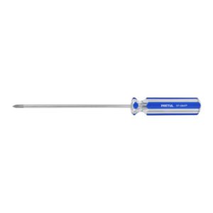 28076 - Desarmador de cruz 1/8" x 4" mango de PVC, Pretul