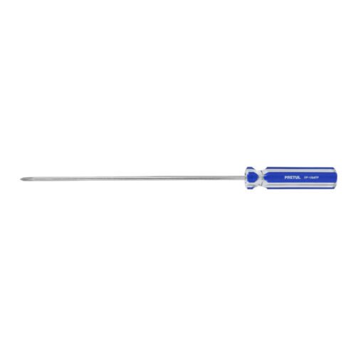 28077 - Desarmador de cruz 1/8" x 6" mango de PVC, Pretul