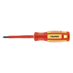 102240 - Desarmador dieléctrico de cruz 3/16" x 3", Truper