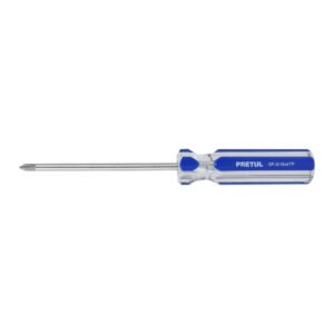 21473 - Desarmador de cruz 3/16 x 4" mango de PVC, Pretul