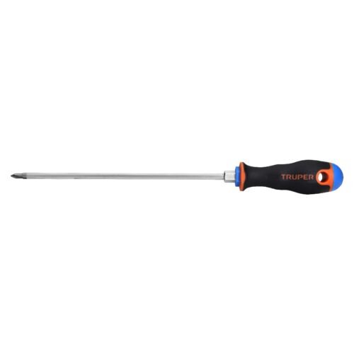 DP-3-16X8B.jpg 14070 - Desarmador de cruz 3/16" x 8" mango Comfort Grip, Truper