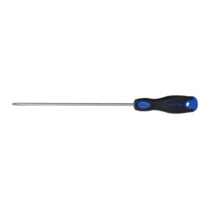 28085 - Desarmador de cruz 3/16" x 8" mango Comfort Grip, Pretul