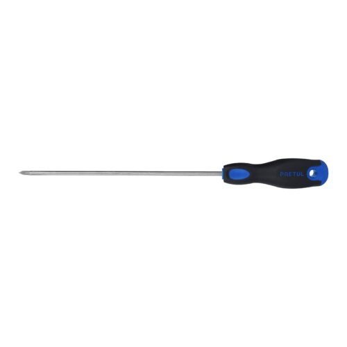 28085 - Desarmador de cruz 3/16" x 8" mango Comfort Grip, Pretul