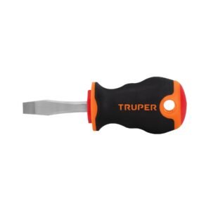 14003 - Desarmador plano 1/4" x 1-1/2" mango Comfort Grip, Truper
