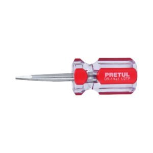 21461 - Desarmador plano 1/4 x 1-1/2" mango de PVC, Pretul