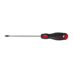 21484 - Desarmador plano 1/4" x 6"mango Comfort Grip, Pretul