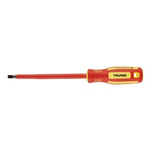102243 - Desarmador dieléctrico plano 1/4" x 6", Truper