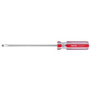 21457 - Desarmador plano 3/16 x 6" mango de PVC, Pretul