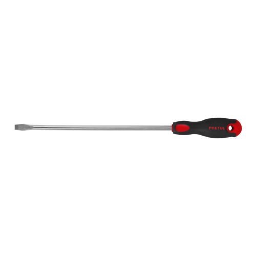 28081 - Desarmador plano 3/8" x 12" mango Comfort Grip, Pretul