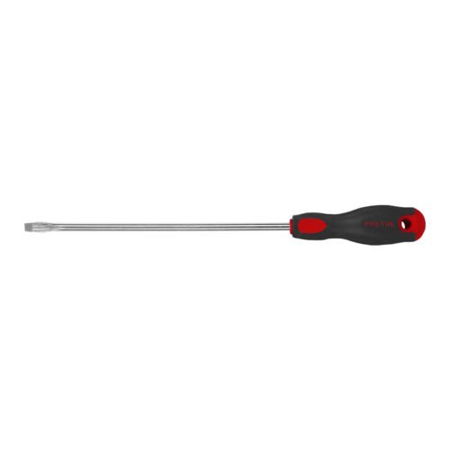 28079 - Desarmador plano 5/16" x 10" mango Comfort Grip, Pretul