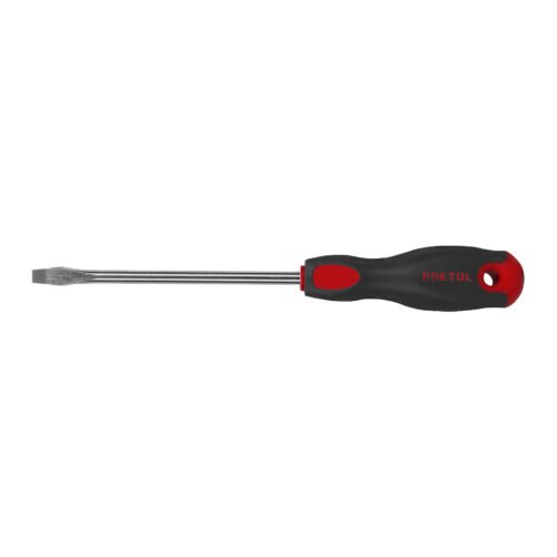 21485 - Desarmador plano 5/16" x 6" mango Comfort Grip, Pretul
