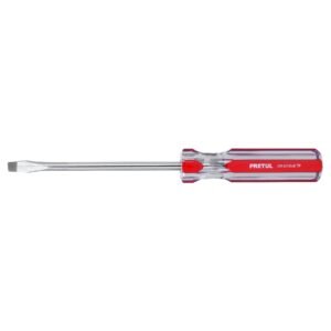 21463 - Desarmador plano 5/16 x 6" mango de PVC, Pretul