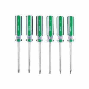 27192 - Juego de 6 desarmadores Torx mango de PVC, Pretul