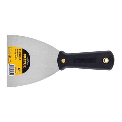 E-4F.jpg 21517 - Espátula flexible 4" con mango de plástico, Pretul