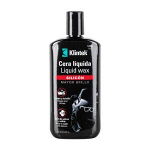 57088 - Cera líquida de silicón para auto, 473 ml, KLINTEK