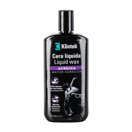 57090 - Cera líquida acrílica para auto, 473 ml, KLINTEK