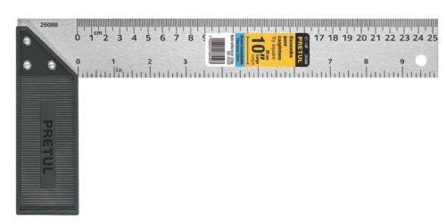 26088 - Escuadra 10" para carpintero, Pretul