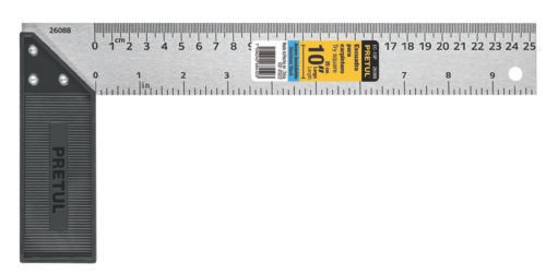 26088 - Escuadra 10" para carpintero, Pretul