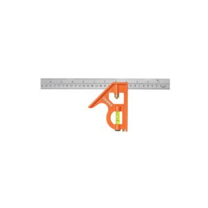 14380 - Escuadra 12" de combinación con punzón para marcar, Truper