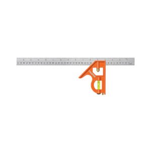 14381 - Escuadra 16" de combinación con punzón para marcar, Truper