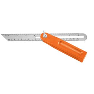14382 - Escuadra falsa d/acero inoxidable 19cm / 6" con mango de ABS