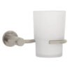 ELA-71N.jpg 49674 - Portavaso cepillero satín con vaso de vidrio, Foset Element