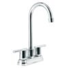49930 - Mezcladora cromo 4" para lavabo cuello tipo bar, Element