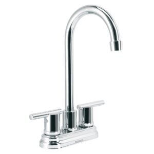 49930 - Mezcladora cromo 4" para lavabo cuello tipo bar, Element