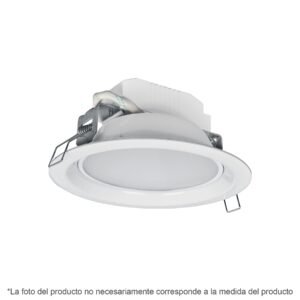 48346 - Luminario LED empotrado redondo de 5 W, luz de día, Volteck