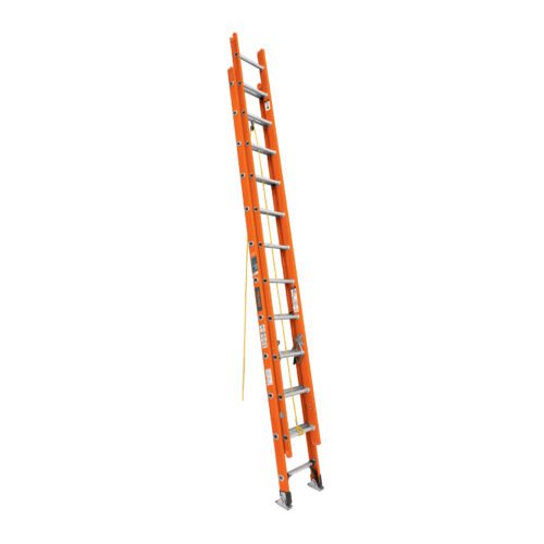 16757 - Escalera de extensión, tipo II, 24 peldaños, fibra de vidrio