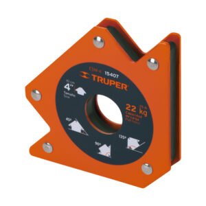 15407 - Escuadra magnética p/soldar, 4", capacidad 22 kg, TRUPER