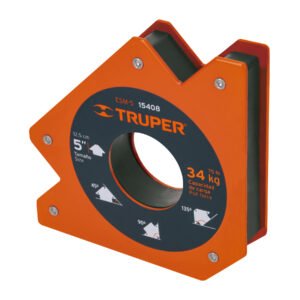 15408 - Escuadra magnética p/soldar, 5", capacidad 34 kg, TRUPER