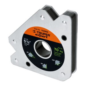 102862 - Escuadra magnética p/soldar, 5-1/2", capacidad 70 kg, EXPERT